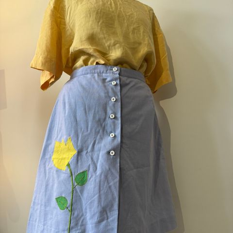 Supersøt 60s vintage skort (skjørt med shorts)!