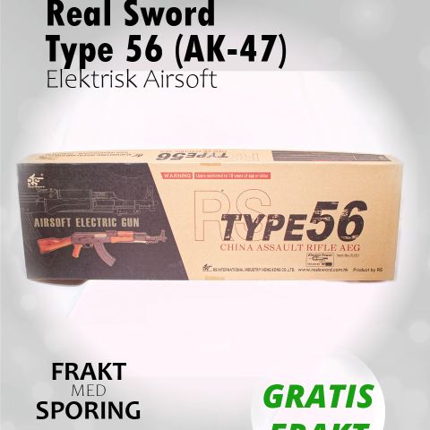 Real Sword RS Type 56 AEG (AK-47) Softgun 6mm (RS-AEG-R151-T56)