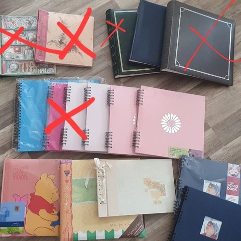 Fotoalbum/scrapbook album selges billig