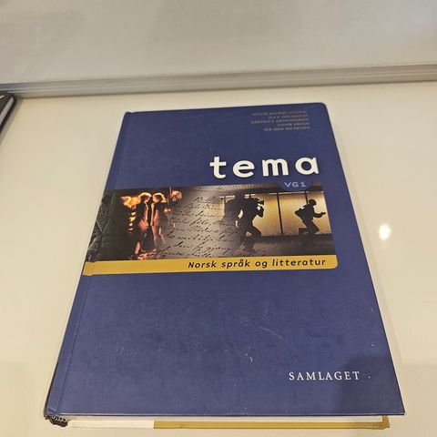 Tema Vg1. Norsk språk og litteratur.  Benthe Kolberg Jansson m.fl