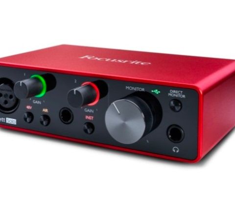 RESERVERT - Focusrite Scarlett Solo Gen3