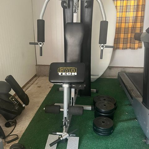 Multigym,Romaskin,tråmaskin / treningsapparater / trening