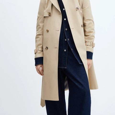 Trenchcoat fra Mango