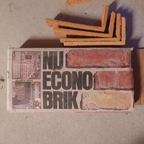 Nu-econo-brik Dekkfliser av tegl, inne og ute