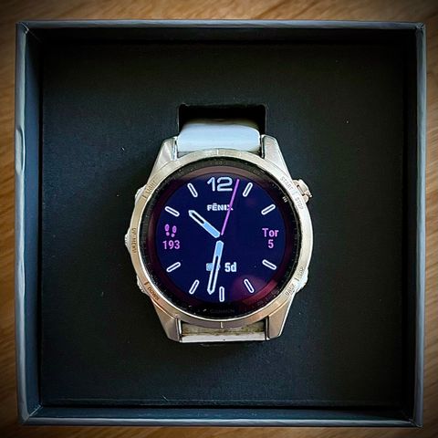 Garmin fenix 7s Sapphire Solar