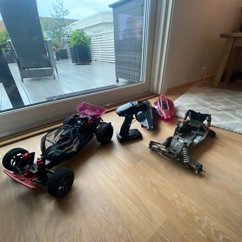 Traxxas bandit 3s med delebil-ny pris