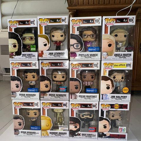 The Office - Funko Pop samling