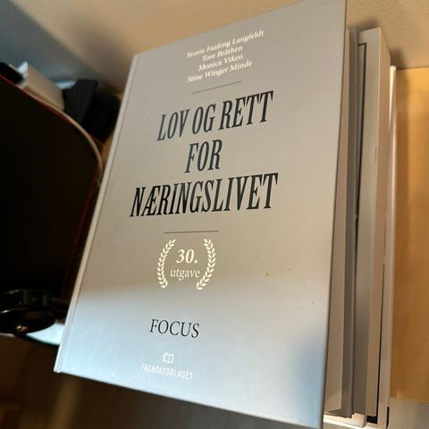 Lov og rett for næringslivet