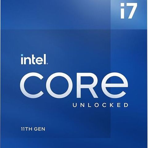 Core i7 - 11700K 3.6GHz Socket 1200 .cpu til pc stasjonær