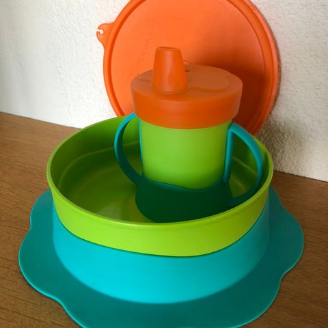 Tupperware baby sett