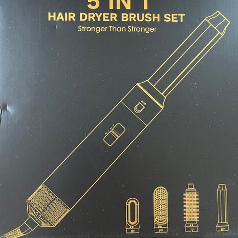 Hairdryer brush set