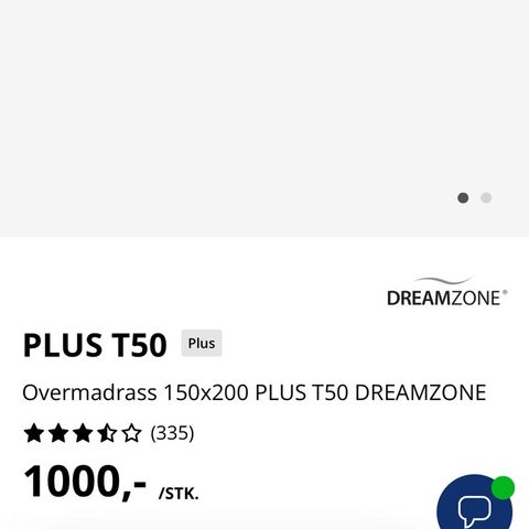 Overmadrass DreamZone