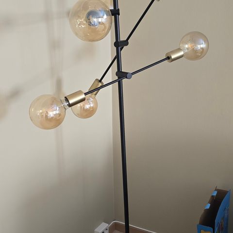 Stålampe / gulvlampe