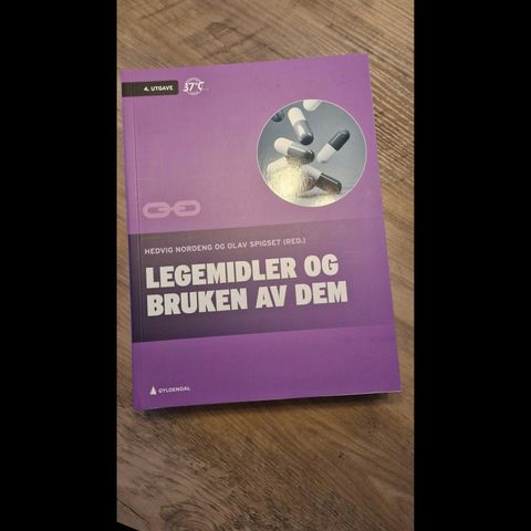 Ønsker å kjøpe «Legemidler og bruken av dem» 4.utgave