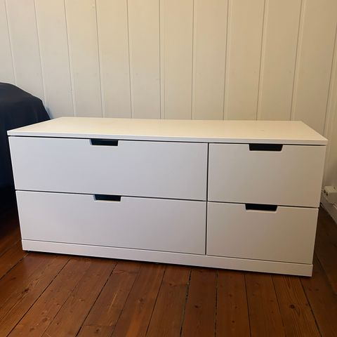 IKEA NORDLI kommode 4 skuffer