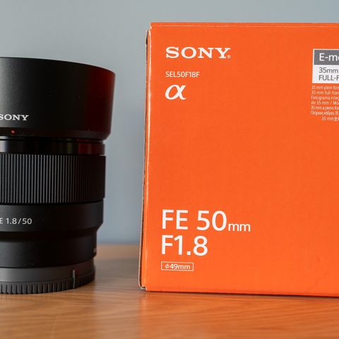 Sony FE 50mm f/1.8