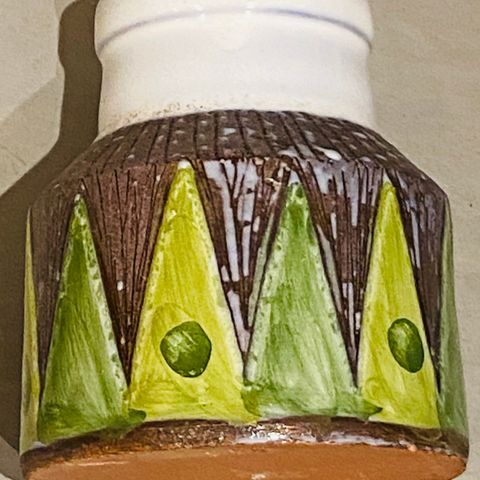 Laholm keramik krukke vase vintage retro