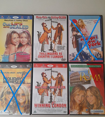 Mary Kate og Ashley Olsen /DVD