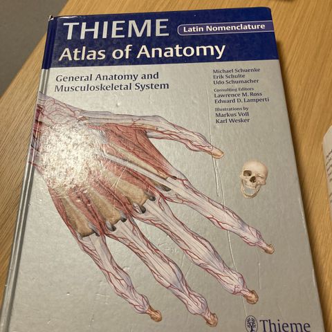 Atlas of anatomy: General anatomy and musculoskeletal system