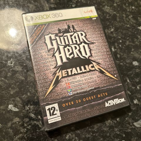 Guitar Hero Metallica til Xbox 360