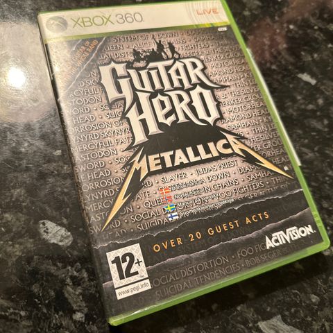 Guitar Hero Metallica til Xbox 360