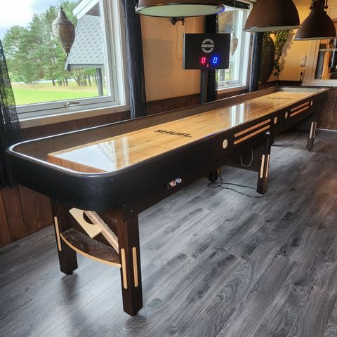 14" ft Grand Champion Shuffleboard med ekstra utstyr