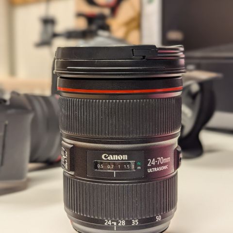 Canon zoom 24-70 mm ultrasonic , 1:2,8 objektiv