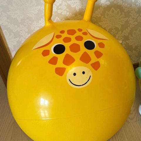 Giraff hoppeball ø ca 50-55cm