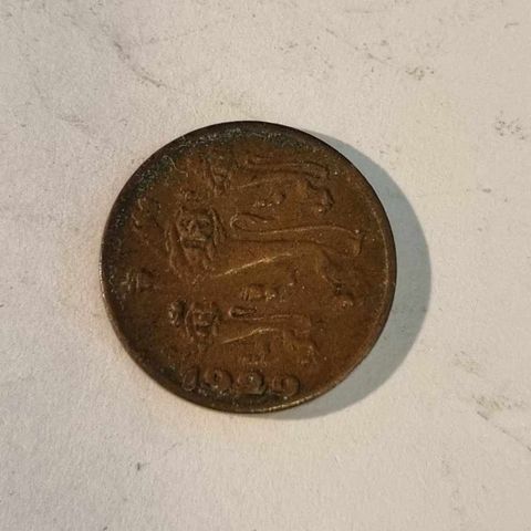 1 sent 1929 Estland