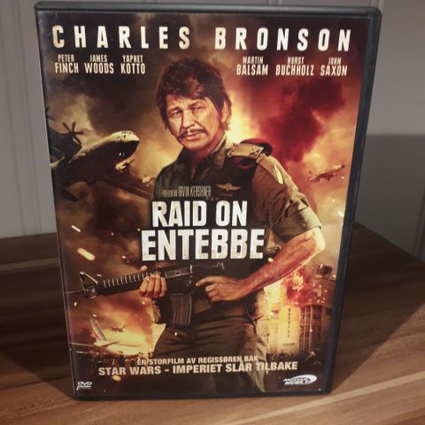 Raid on Entebbe (norsk tekst) director's cut 1977 DVD