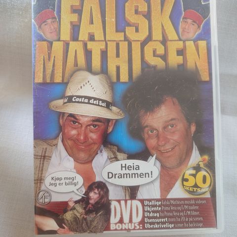 Dvd "Best of Falsk/Mathisen, kan sende! 🍀