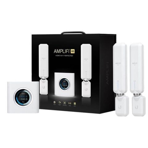 Amplifi HD mesh system med 3 accesspunkt