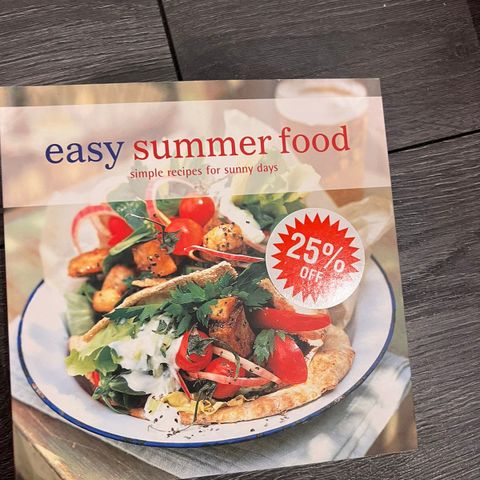 Easy Summer food - oppskrift bok på engelsk