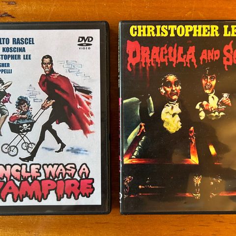 2 Dracula filmer med Christopher Lee