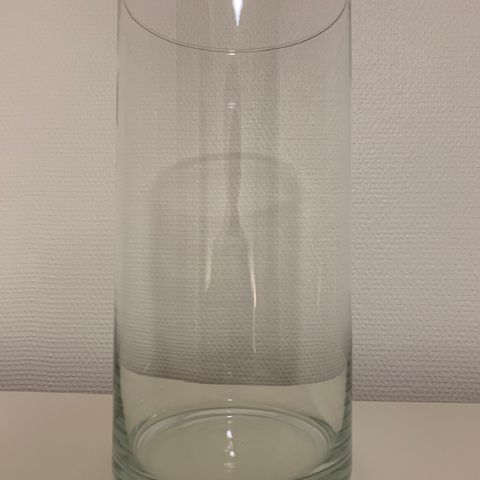 Rund Glass vase til salgs