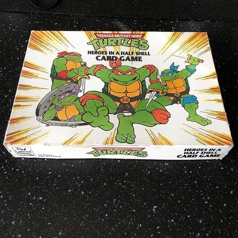 Teenage Mutant Hero Turtles Card Game (1990)