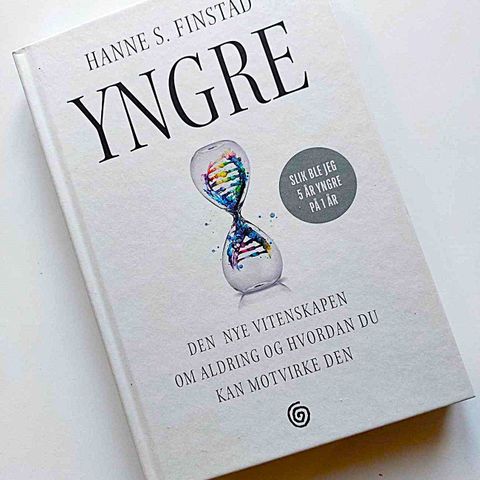 Hanne S. Finstad: Yngre. (Kagge 2024) (Innbundet) (medisin, kosthold, helse)