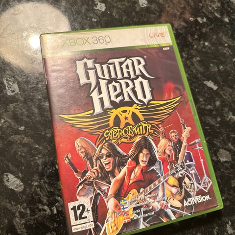 Guitar Hero Aerosmith til Xbox 360