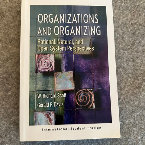 Organizations and organizing