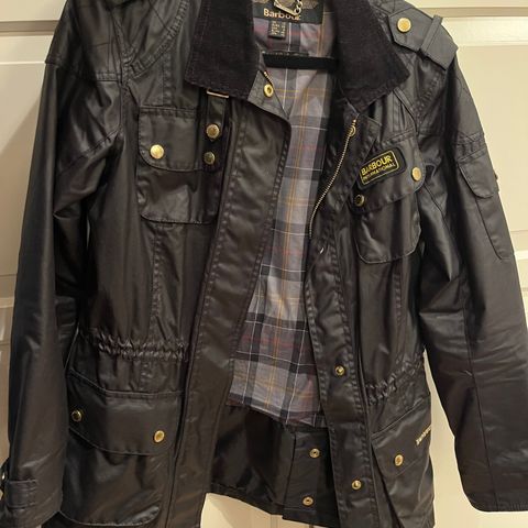 Jakke fra Barbour i oilskin str 36-38