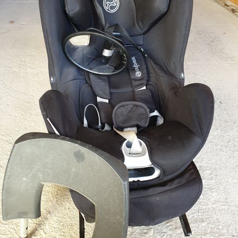 Cybex bilstol selges m/speil Isofix