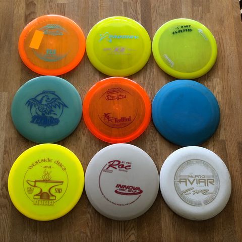 Discgolf/frisbee - Teebirds, Roc, Mcpro Aviar ++