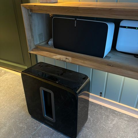 Sonos Five Play og Sub Gen 2