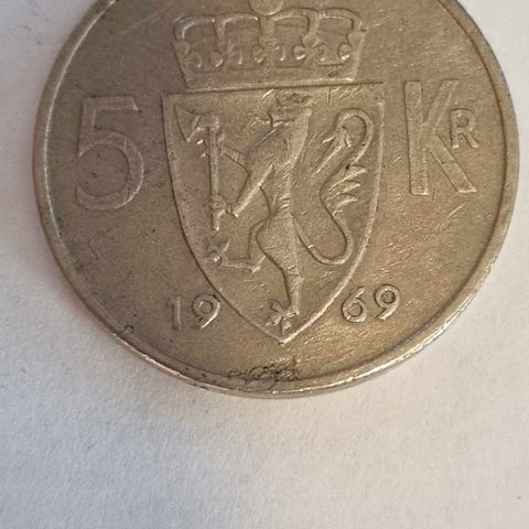 5 kroner 1969