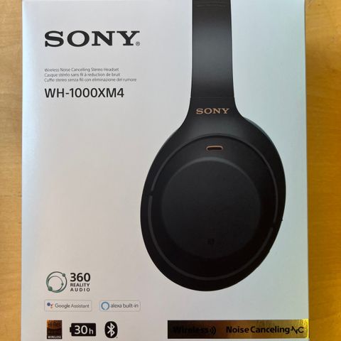 Sony WH-1000XM4 hodetelefoner selges!