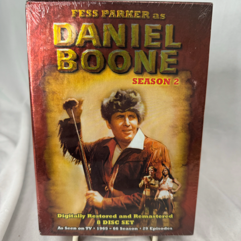 WESTERN BONANZA! Daniel Boone - Season 2 (DVD, 2006, 8-Disc Set)