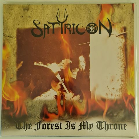 Saryricon-The Forest Is My Throne/Enslaved- Yggdrasil Lp/7" Selges