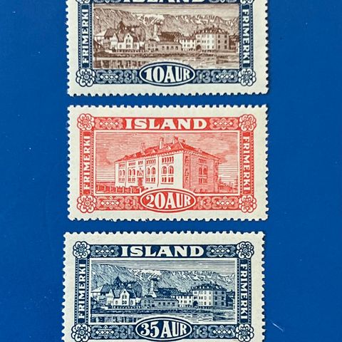 Island 1925 Facit 168-172 postfrisk