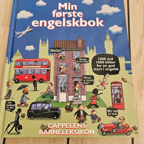 Min første engelskbok - Cappelens barneleksikon