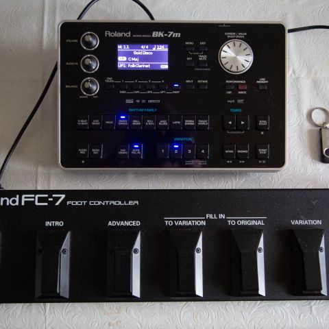 Roland BK-7m backing enhet